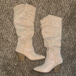 Rhinestone cowgirl boots